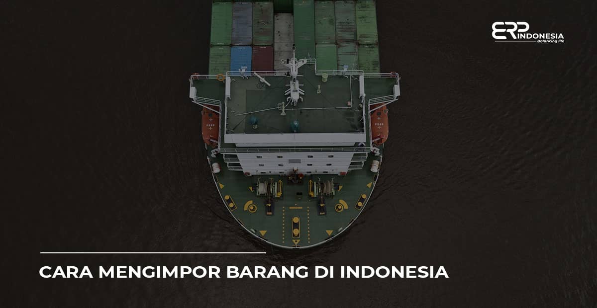 Cara Mengimpor Barang Di Indonesia | ERP Indonesia